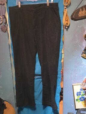 Old Navy Black Men's Straight-Leg Pants
